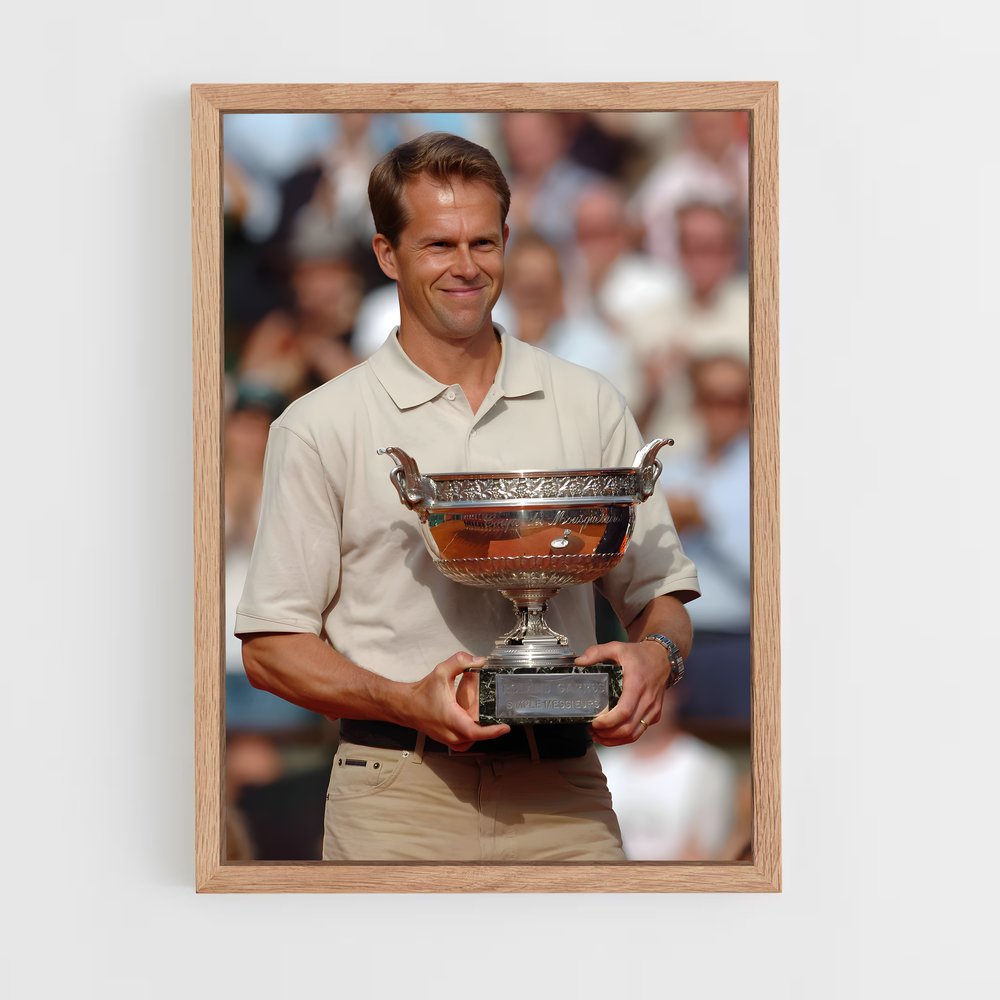 Poster La Victoire d'Edberg – affiche Tennis (vue 4)